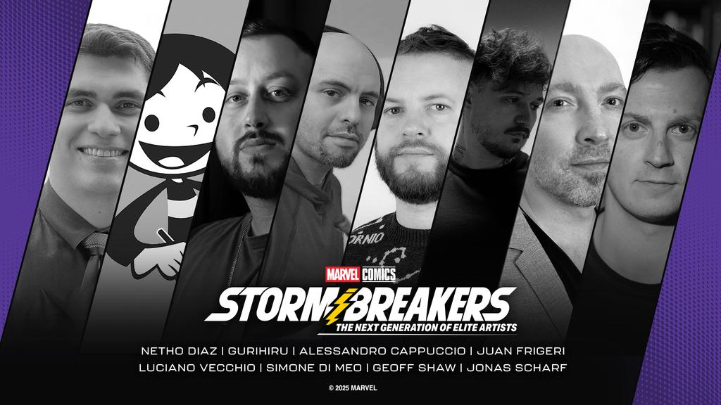 Un Cómic Más (@uncomicmas) on Twitter photo ¡@marvelcomicshq anuncia la clase de 2025 de los artistas #MARVELS STORMBREAKERS! y son:
#AlessandroCappuccio <a href="/nethodiazz/">Netho Diaz</a> <a href="/SimoneDiMeo_/">Simone Di Meo</a> <a href="/juanmfrigeri/">Juan M Frigeri</a> <a href="/Gurihiru/">グリヒル</a> #JonasScharf #GeoffShaw y <a href="/LucianoVecchio/">Luciano Vecchio</a>
uncomicmas.blogspot.com/2025/06/marvel… ¡@marvelcomicshq anuncia la clase de 2025 de los artistas #MARVELS STORMBREAKERS! y son:
#AlessandroCappuccio <a href="/nethodiazz/">Netho Diaz</a> <a href="/SimoneDiMeo_/">Simone Di Meo</a> <a href="/juanmfrigeri/">Juan M Frigeri</a> <a href="/Gurihiru/">グリヒル</a> #JonasScharf #GeoffShaw y <a href="/LucianoVecchio/">Luciano Vecchio</a>
uncomicmas.blogspot.com/2025/06/marvel…