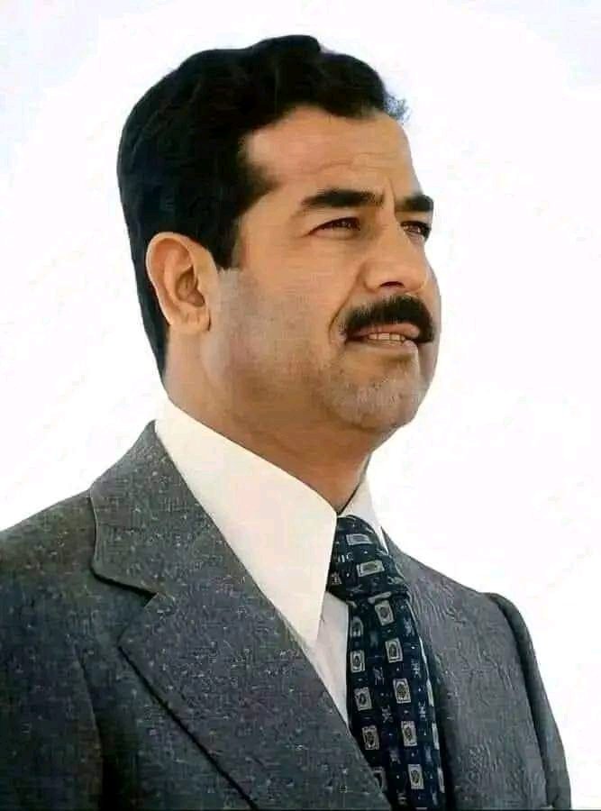 لن يترحم على الزعيم صدام الا من كان دمه عربي لامجوسي 
ربنا يرحمك عمو صدام ويسكنك فسيح جناته يارب العالمين