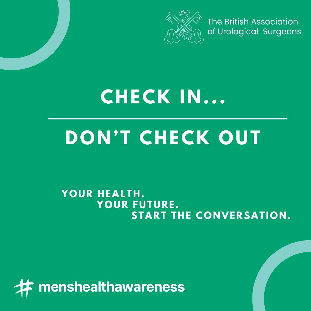 BAUSurology's tweet photo. 📣 Men, families, partners – this one’s for you.
Support someone you love this Men’s Health Awareness Week.
A simple “have you had that checked out?” could make all the difference.
Find out more: https://t.co/Idrq9FGWvC
#CheckInDontCheckOut #MensHealthAwareness https://t.co/olXFZjBKXb