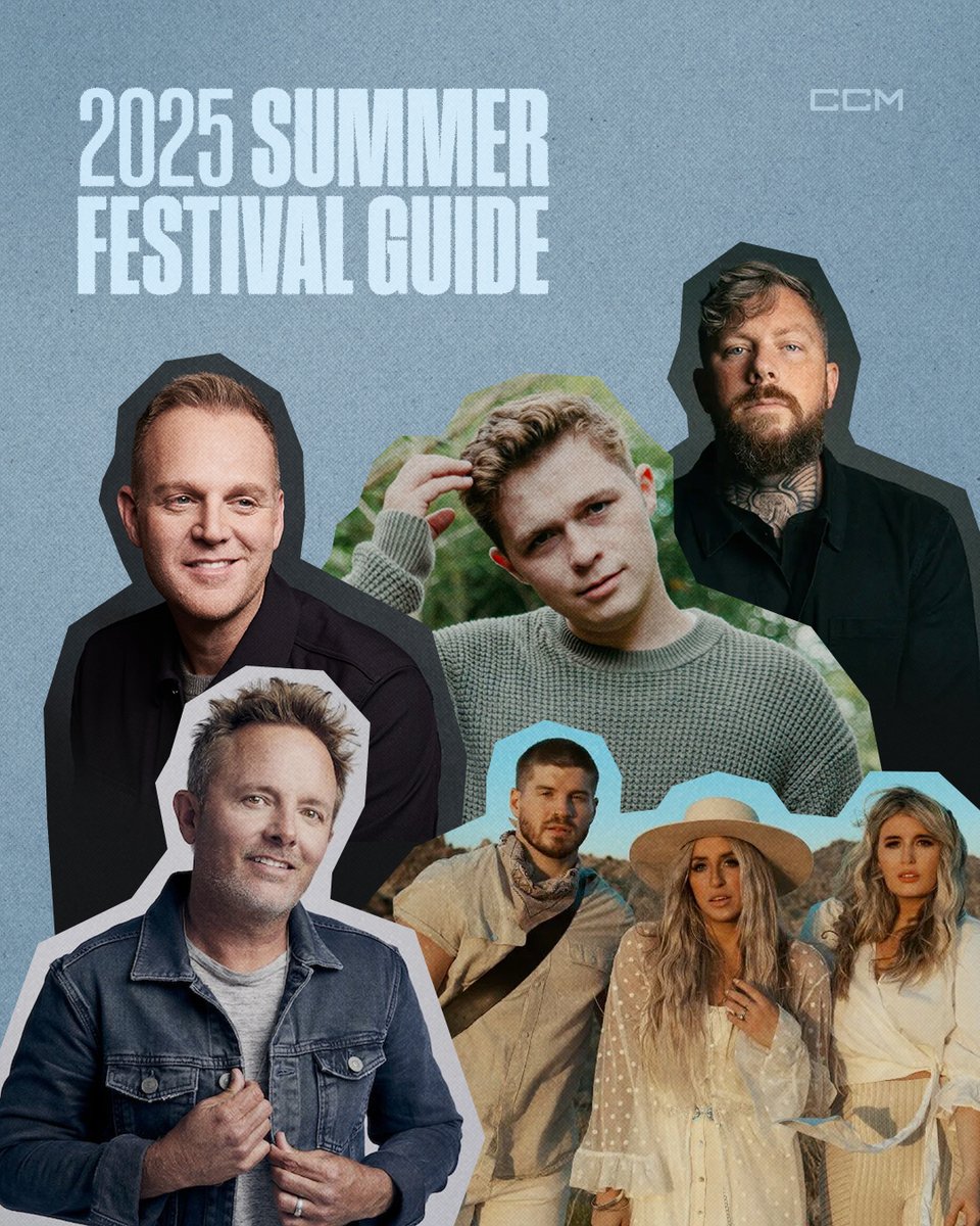 Summer 2025 is here—and it’s FESTIVAL SEASON! And this year might just be the biggest yet for Christian music!

CCM Magazine was where fans once found the latest tour dates, festival lineups, and artist news. And we’re still here doing it—bringing that same energy into 2025! 🔥