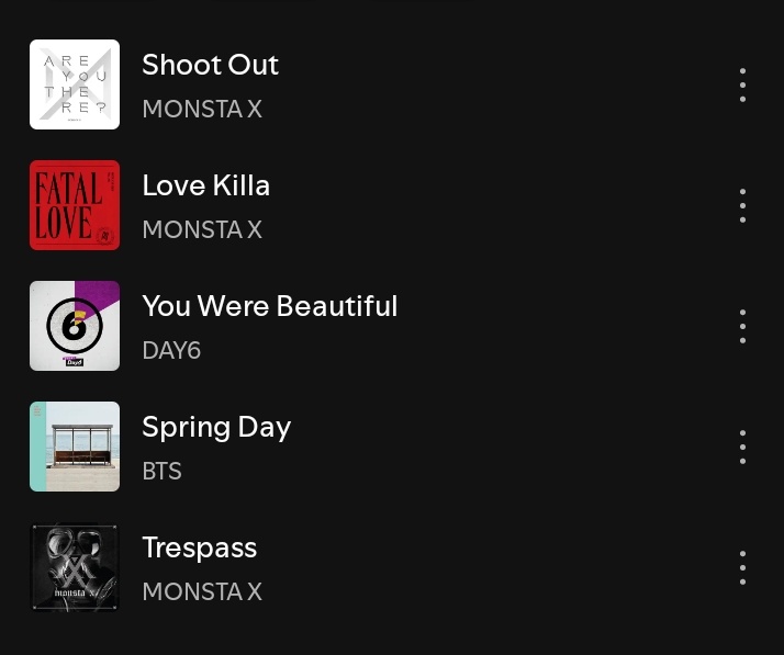 'B:MY BOYZ' ‹SONGS BEING PERFORMED DURING THE 2ND ROUND›

— Shoot Out #MONSTAX
— Love Killa #MONSTAX
— You Were Beautiful #DAY6
— Spring Day #BTS
— Trespass #MONSTAX

#BEMYBOYZ #비마이보이즈 <a href="/bemyboyz_twt/">B:MY BOYZ</a>