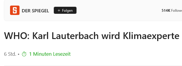 Hutsammler's tweet photo. #Lauterbach, ausgerechnet der geisteskranke Psychopath, der schon die coronabedingten Grundrechtseingriffe als Bsp. für Klimaschutz anführte, wird jetzt #Klimaexperte der WHO.. https://t.co/Pu57wgHpJA