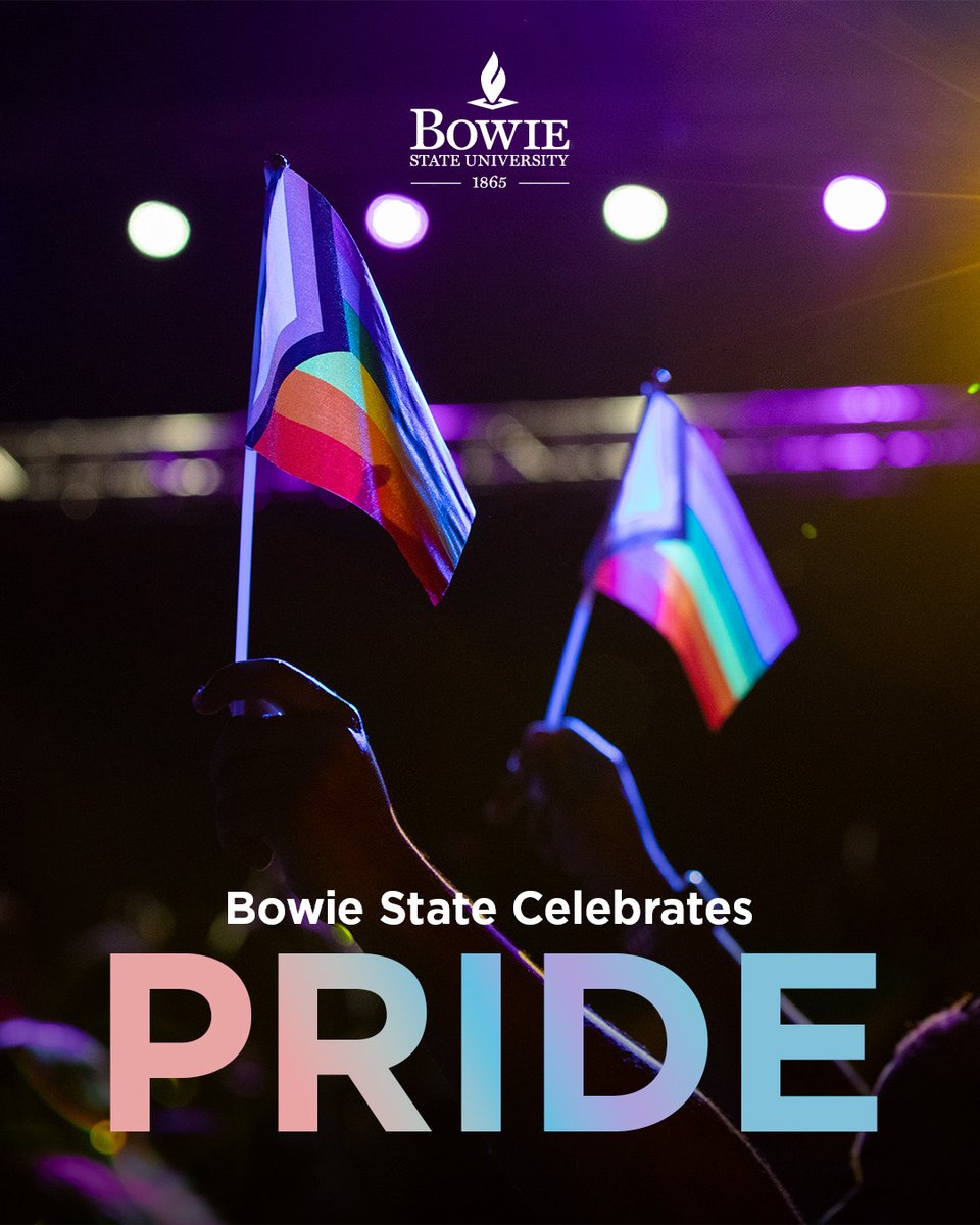 At Bowie State, we believe in building a community where every student feels seen, valued, and empowered to live their truth.

This #PrideMonth, we celebrate the strength, brilliance, and resilience of our LGBTQ+ students, alumni, faculty, and staff — past and present — who
