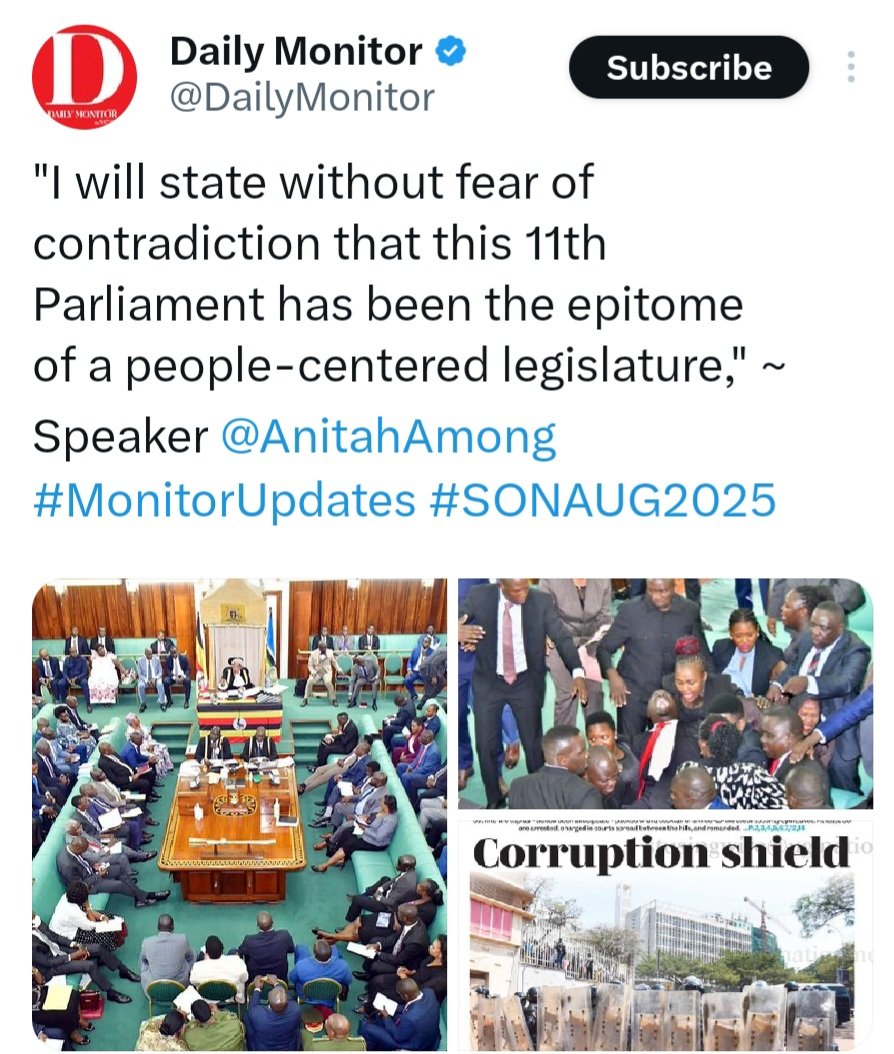 Joel Ssenyonyi tweet media