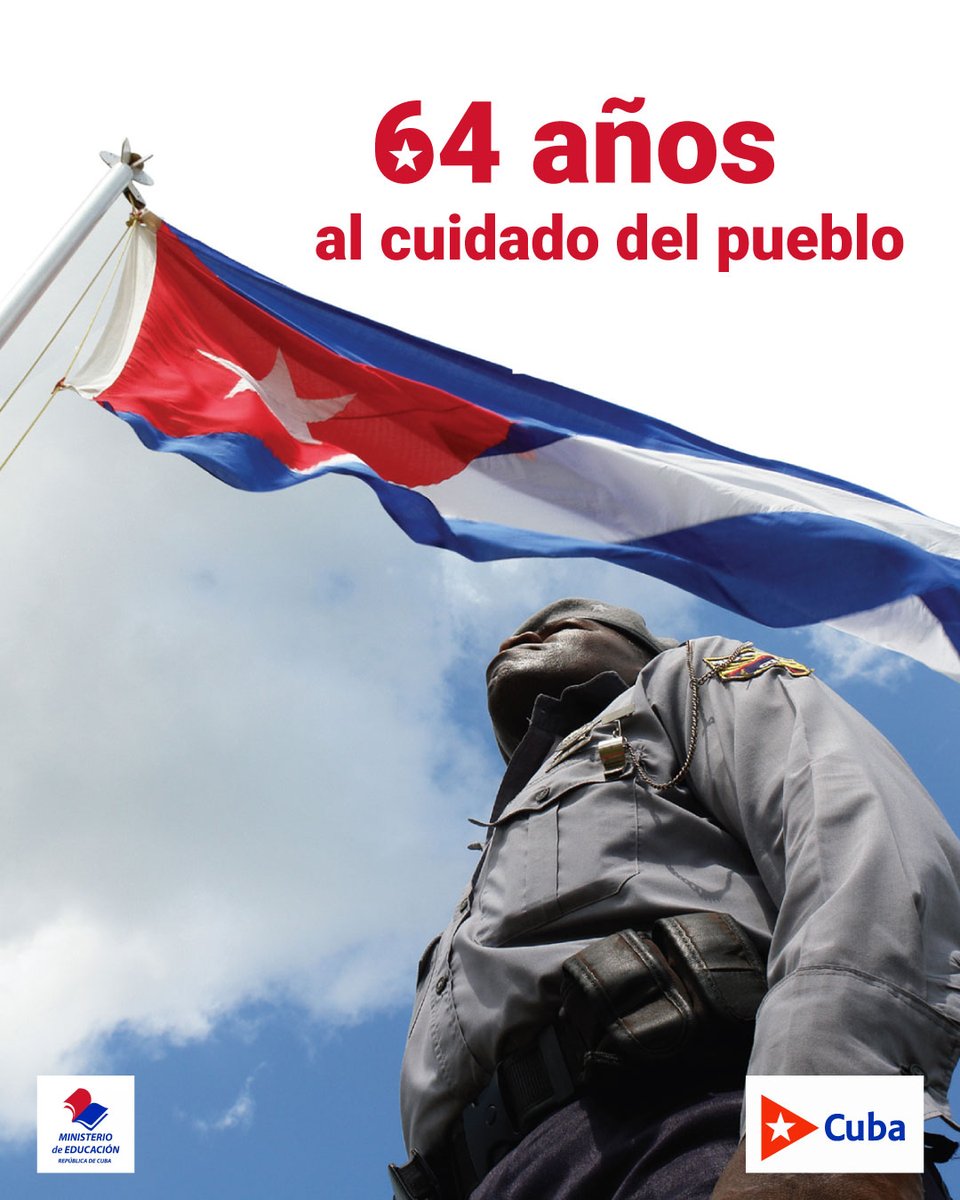 👉 Hoy celebramos un aniversario más de la creación del Ministerio del Interior, órgano encargado de la seguridad y la protección del pueblo.
📌 Muchas felicidades, desde #CubaMined.
🇨🇺🇨🇺🇨🇺🇨🇺🇨🇺