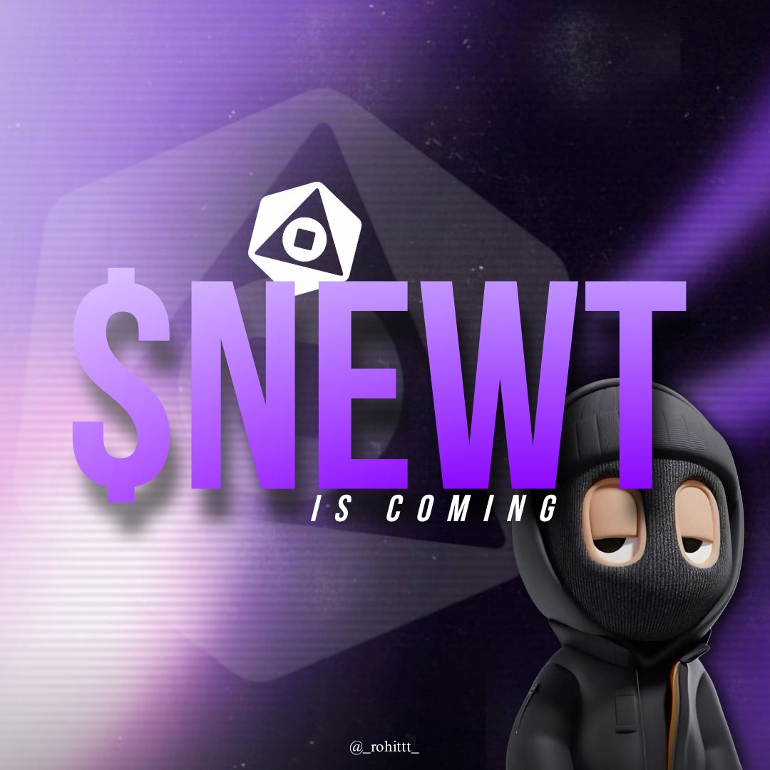 _rohittt_'s tweet photo. Bullish on @newton_xyz 

The $NEWT token will power the Newton Protocol, with 0.75% of the supply allocated to the Kaito community (0.5% for campaigns, 0.25% for stakers). Magic Labs, valued at $500 million, has raised $83 million from investors like PayPal Ventures 
DYOR https://t.co/Ta8a15behu