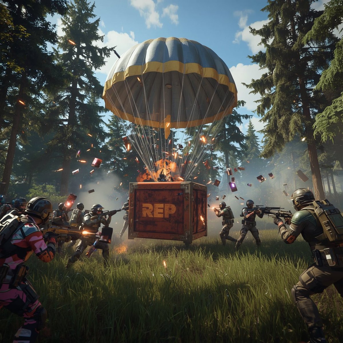 🎮 Ormanlık alana düşen gizemli bir drop...
Üzerinde sadece tek bir şey yazıyor: REP 🔥 <a href="/GiveRep/">GiveRep</a>
4 takım, bir sandık ve kaosun ortasında yükselen çatışma!
Bu sadece bir oyun değil, bir kripto savaş alanı 🪙💥
<a href="/ikadotxyz/">Ika「🦑」</a>