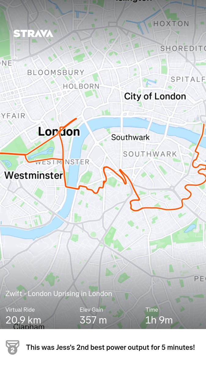 Just swam 1.5km open water for first time (v different from pool swimming) and had a wonderful time. Celebratory flask of hot chocolate after and then 20km indoor cycle. Only 5 weeks until my triathlon eeeek