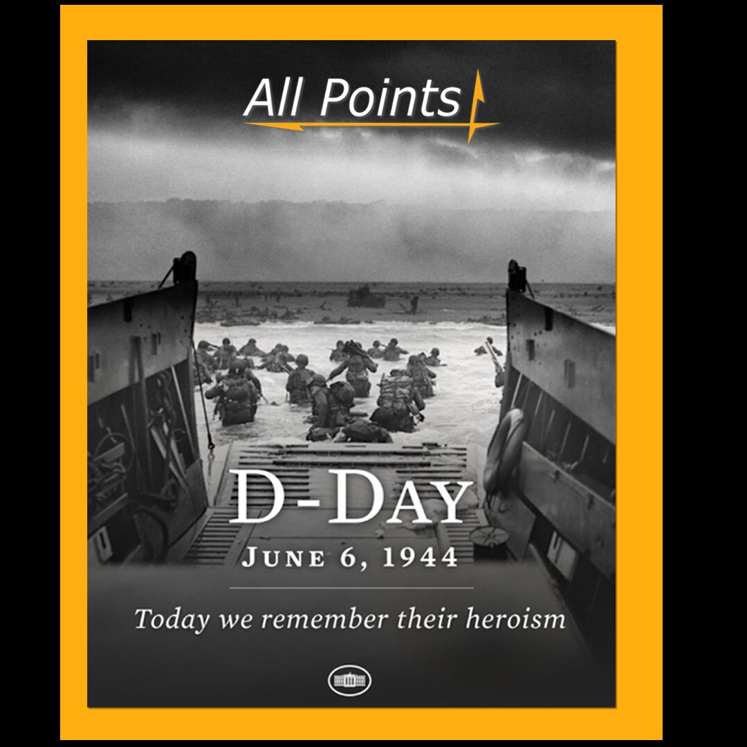 Today, we honor the heroes of D-Day. Their courage on June 6, 1944, changed history.  We remember and give thanks. #DDay #honorandremember #WWII