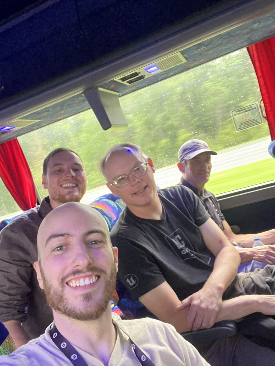 Hannes | Uta (@utasmoota) on Twitter photo Probably the most surreal moment of Unrealfest is talking over an hour of Verse & Mobile with <a href="/TimSweeneyEpic/">Tim Sweeney</a> & <a href="/spankysully/">Kyle - spankysully</a> on the bus to the Creator Party at Disney.
Thank you Tim for fighting for every developer! Probably the most surreal moment of Unrealfest is talking over an hour of Verse & Mobile with <a href="/TimSweeneyEpic/">Tim Sweeney</a> & <a href="/spankysully/">Kyle - spankysully</a> on the bus to the Creator Party at Disney.
Thank you Tim for fighting for every developer!
