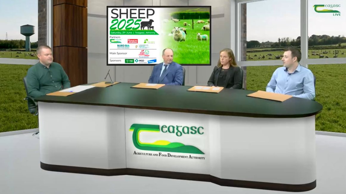 Teagasc (@teagasc) on Twitter photo Sheep 2025 takes place on Saturday, 21 June in Teagasc Athenry, Co. Galway. A webinar took place yesterday, 5 June which provided an insight into what to expect on the day, along with an overview of research topics being presented.
Watch back teagasc.ie/sheep2025
<a href="/TeagascSheep/">TeagascSheep</a> Sheep 2025 takes place on Saturday, 21 June in Teagasc Athenry, Co. Galway. A webinar took place yesterday, 5 June which provided an insight into what to expect on the day, along with an overview of research topics being presented.
Watch back teagasc.ie/sheep2025
<a href="/TeagascSheep/">TeagascSheep</a>