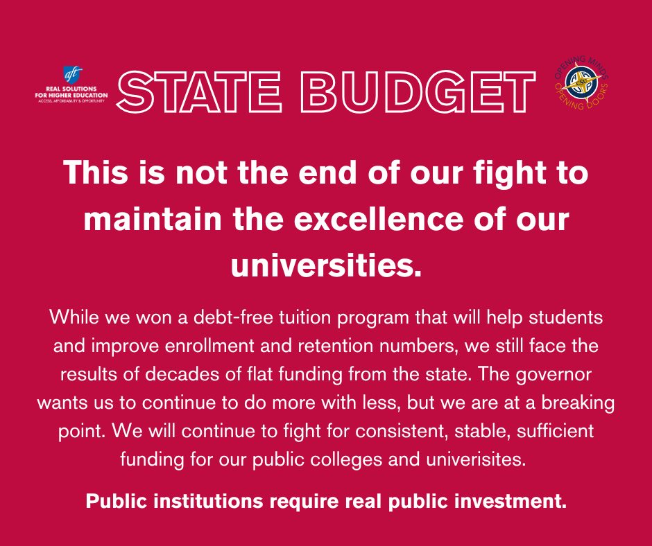 AFT Higher Ed tweet media