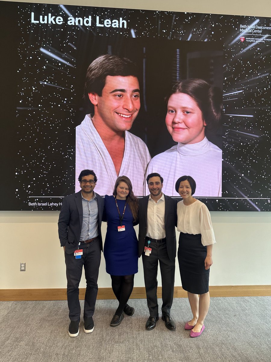 BIDMC CV Fellowship (@bidmcvfellows) on Twitter photo Congratulations to our graduating T32 fellows, <a href="/lucas_marinacci/">Lucas Marinacci, MD</a> and <a href="/leahkosyakovsky/">Leah Kosyakovsky</a>, for their (appropriately, Star Wars themed) grand rounds tracking their clinical and research trajectories in fellowship and beyond!
Huge credit to their mentors, <a href="/rkwadhera/">Rishi Wadhera, MD MPP</a> <a href="/JenHoCardiology/">Jennifer Ho</a>! Congratulations to our graduating T32 fellows, <a href="/lucas_marinacci/">Lucas Marinacci, MD</a> and <a href="/leahkosyakovsky/">Leah Kosyakovsky</a>, for their (appropriately, Star Wars themed) grand rounds tracking their clinical and research trajectories in fellowship and beyond!
Huge credit to their mentors, <a href="/rkwadhera/">Rishi Wadhera, MD MPP</a> <a href="/JenHoCardiology/">Jennifer Ho</a>!