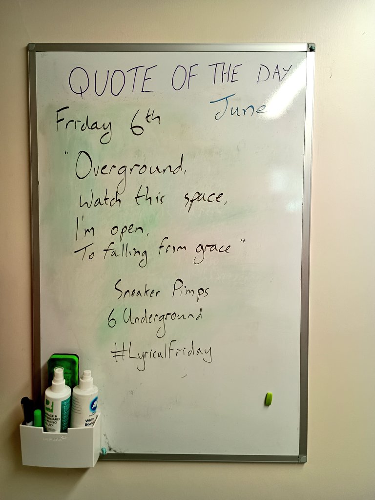 Barnsley and Rotherham Pathology (SYBP) π³οΈβπ (@brilsteam) on Twitter photo It's #LyricalFriday and today's #quoteoftheday is from <a href="/SneakerPimpsNow/">Sneaker Pimps</a> song 6 Underground. #TGIF. If you can't fall from grace at the weekend, when can you? It's #LyricalFriday and today's #quoteoftheday is from <a href="/SneakerPimpsNow/">Sneaker Pimps</a> song 6 Underground. #TGIF. If you can't fall from grace at the weekend, when can you?