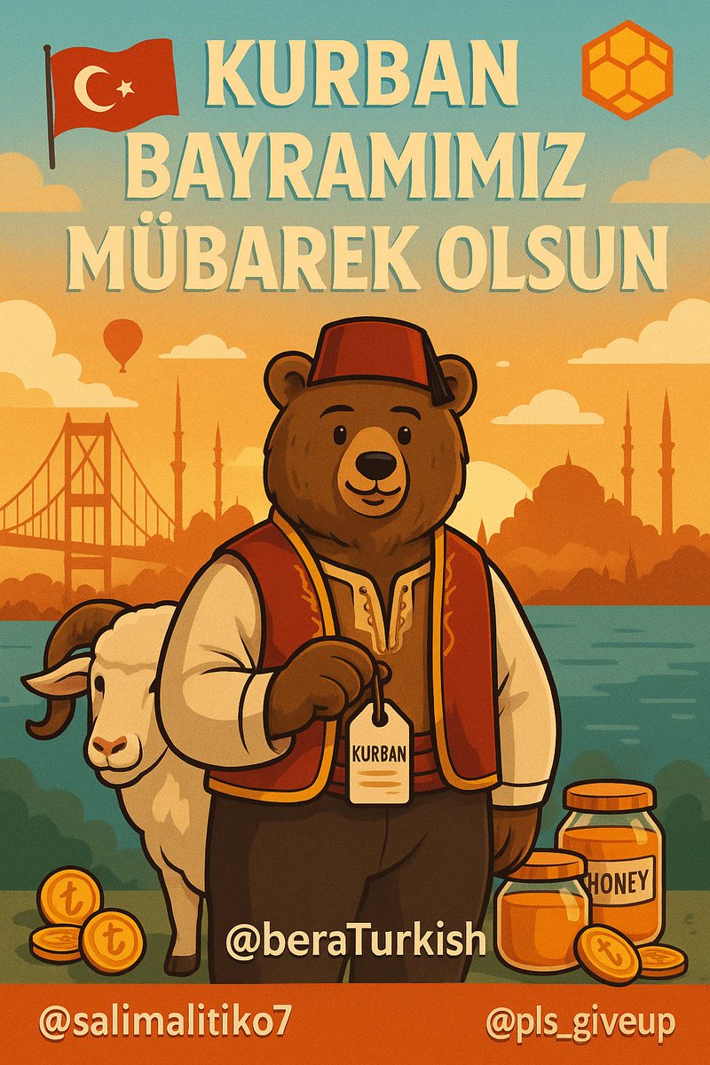 Kurban bayramınız kutlu olsun. 

Eid Mubrek all.

Berasallah. 

<a href="/berachain/">Berachain Foundation 🐻⛓</a>