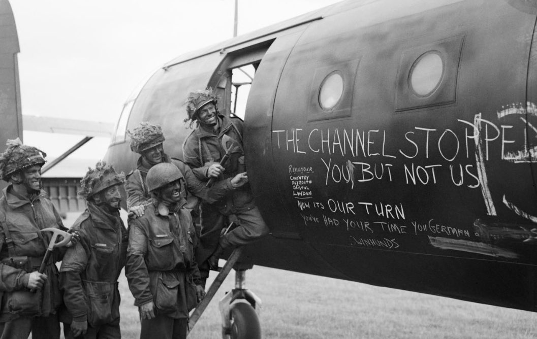 TheParachuteReg's tweet image. June 6, 1944 — D-Day.
81 years ago today, over 156,000 Allied troops parachuted in behind enemy lines and landed on the beaches of Normandy in the largest amphibious invasion in history.
Operation Overlord marked the beginning of the end for Nazi Germany.
We remember their…
