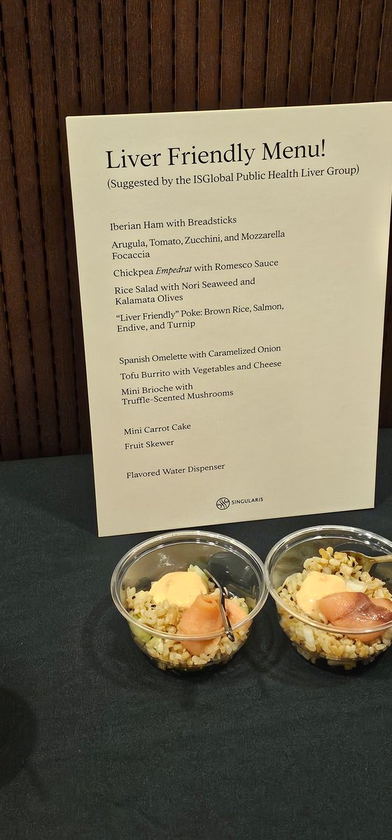 amibanerjee1's tweet image. The first time I have attended the Global Think Tank on Steatotic Liver Disease in Barcelona. The first time I have seen a Liver Friendly Menu. Great meeting and great to meet @xaviercos @DrHLofton @DrJayyy__