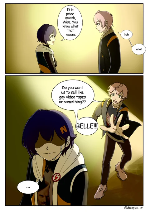 Pride month but its overly dramatic
#zzzero #Belle #Wise 