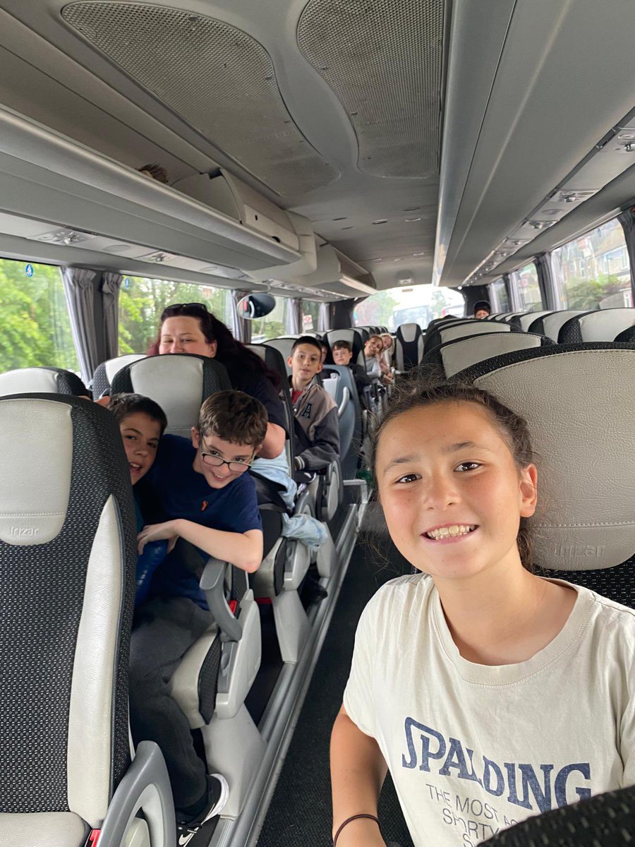 They’re on their way home! What a great time they had. Well done year 5 we are so proud of you all!