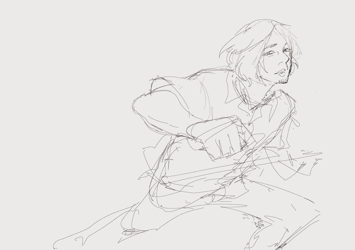 Sin_drawing11's tweet photo. しの誕ラフ https://t.co/UBqn9HbThy