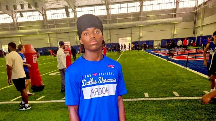 Six Star Football | PLUS+ (@sixstarfootball) on Twitter photo EVENT COVERAGE | Emerging DB Talent Shines at Dallas Showcase at SMU (2028โ29)
๐Dallas
๐๏ธJune 2-3
๐ฅWhose who among DBs that made noise at SMU '28-'29s
๐Full recap, including scouting reports + analysis
โถ๏ธSTORY: sixstarfootball.com/article/event-โฆ
<a href="/kingupnext_12/">King Crenshaw</a> <a href="/BrandonDerrough/">Brandon Derrough-Harris</a> EVENT COVERAGE | Emerging DB Talent Shines at Dallas Showcase at SMU (2028โ29)
๐Dallas
๐๏ธJune 2-3
๐ฅWhose who among DBs that made noise at SMU '28-'29s
๐Full recap, including scouting reports + analysis
โถ๏ธSTORY: sixstarfootball.com/article/event-โฆ
<a href="/kingupnext_12/">King Crenshaw</a> <a href="/BrandonDerrough/">Brandon Derrough-Harris</a>