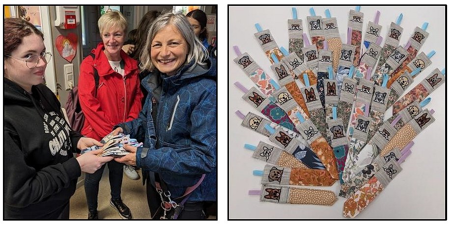 LBPascalForbach's tweet image. 🐾 Le 4 juin, les 2MCC ont visité la SPA de Forbach. Après avoir conçu housses à bouillottes, marque-pages brodés &amp;amp; pochons en tissu recyclé, ils ont remis 135 € à l’association. Une belle action solidaire et écoresponsable menée avec cœur ! 💚#Solidarité 
@cabbeke
@pf_mourier