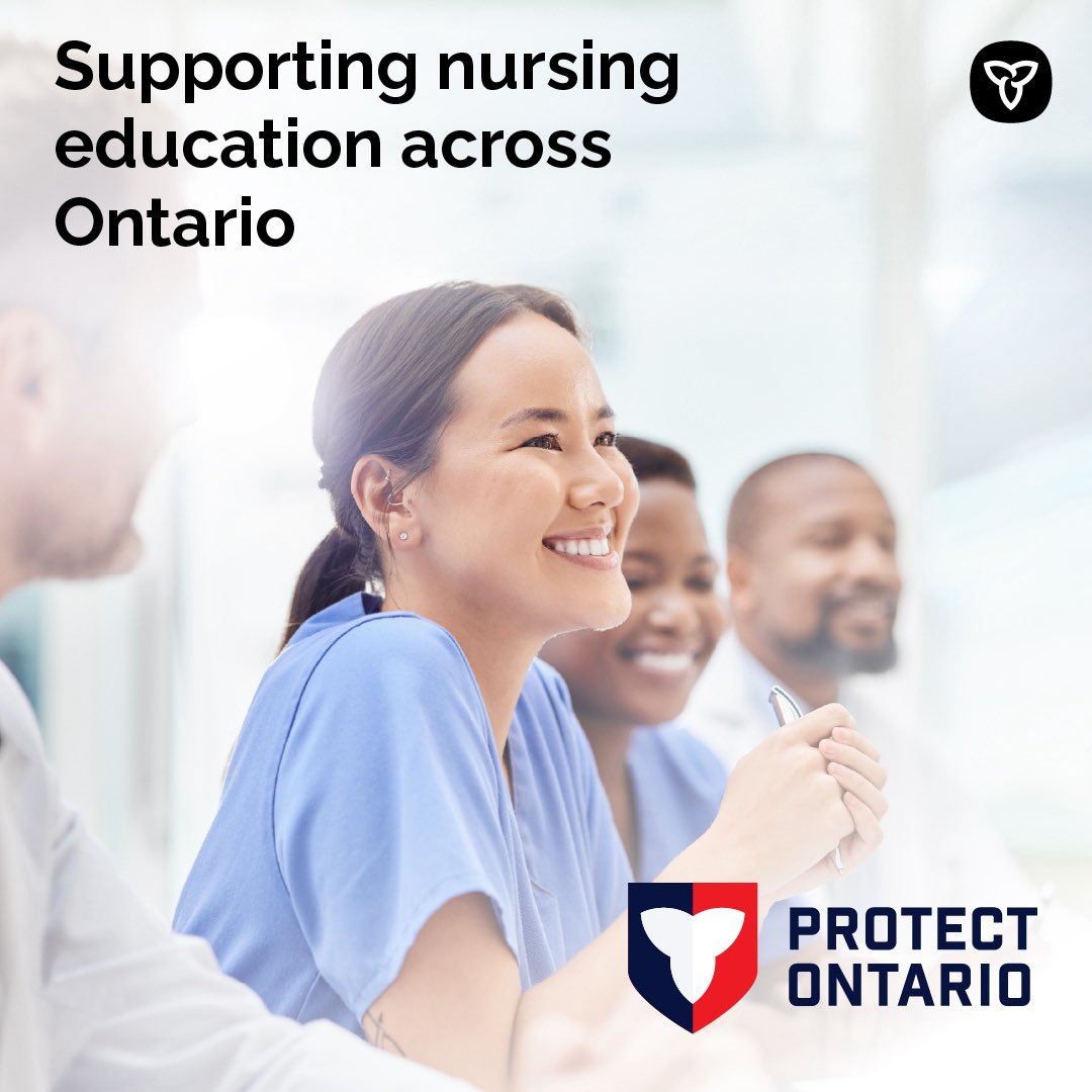 Paul Calandra (@paulcalandra) on Twitter photo Our government is growing the long-term care workforce so residents across the province can get the high-quality care they need, in the right place.
This week <a href="/SylviaJonesMPP/">Sylvia Jones</a> announced a $4.2 million investment that will accelerate nursing programs and create new education Our government is growing the long-term care workforce so residents across the province can get the high-quality care they need, in the right place.
This week <a href="/SylviaJonesMPP/">Sylvia Jones</a> announced a $4.2 million investment that will accelerate nursing programs and create new education