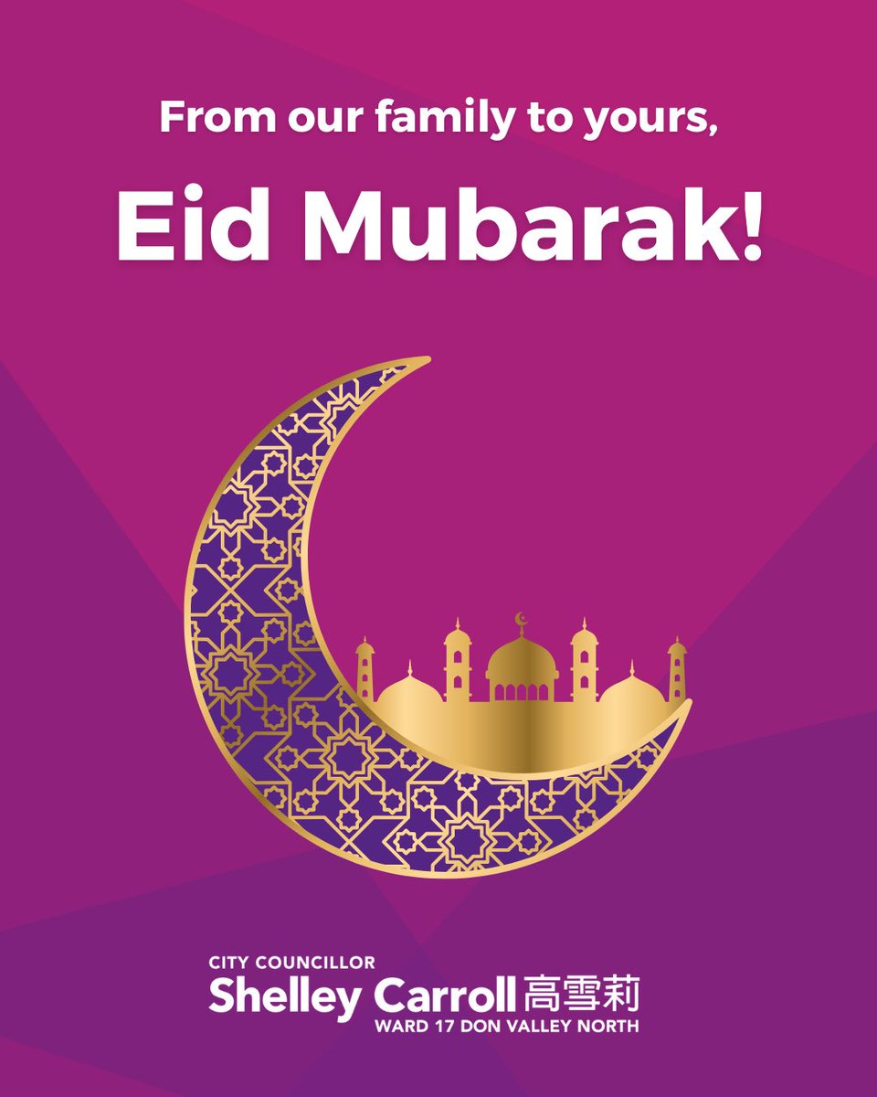 As we mark Eid al-Adha, I want to extend my warmest wishes to all those celebrating in our community. This meaningful occasion is a time for faith, family, and generosity - a reminder of the strength found in coming together. To everyone observing, Eid Mubarak!