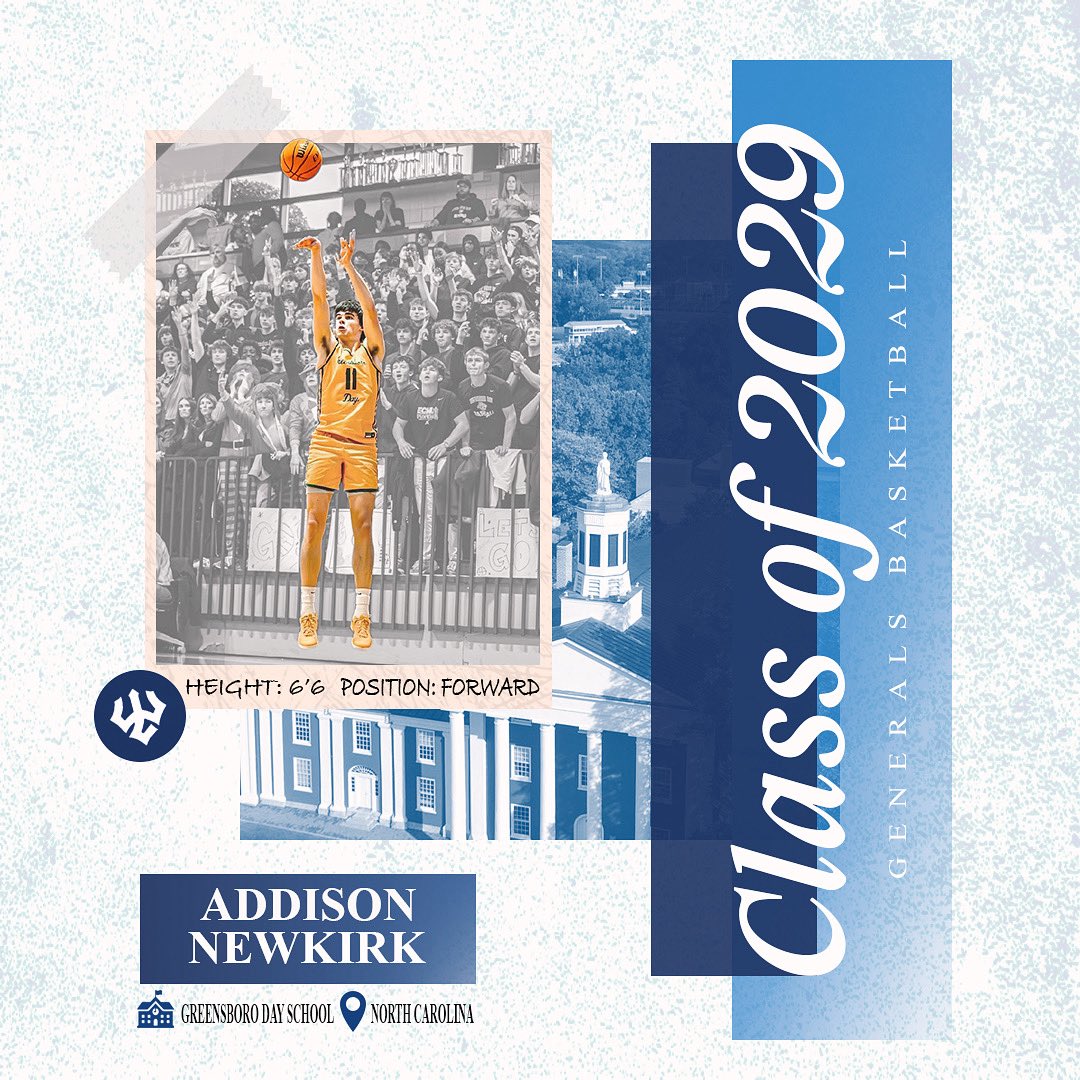 Rounding out the class, Addison Newkirk.