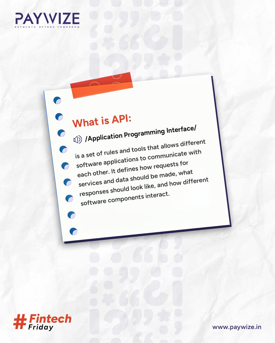 Paywize__'s tweet image. APIs: Because even your systems deserve seamless conversations 🤝
.
.
.
.
.
.
.
#FinTechAPI
#BankingAPI
#PaymentsAPI
#FinanceTech
#APIPowered
#OpenBanking
#RealTimeFinance
#SmartPayments
#PayInPayOut
#FinTechInnovation