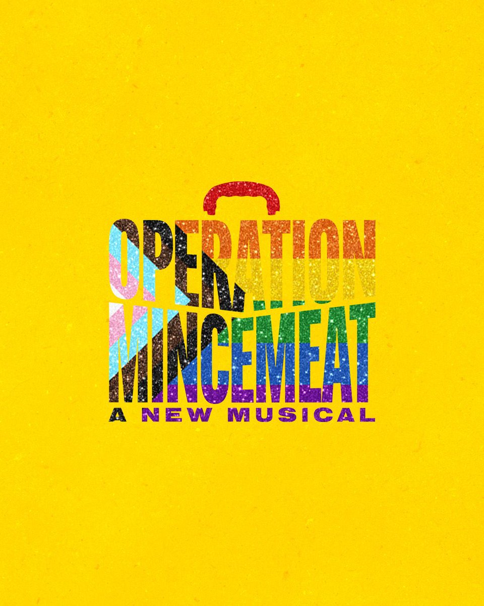 🎶 If it's down, it's down together
If it's up, it's up as one 🎶
Happy Pride Month from everyone at Operation Mincemeat 🏳️‍🌈🏳️‍⚧️💛