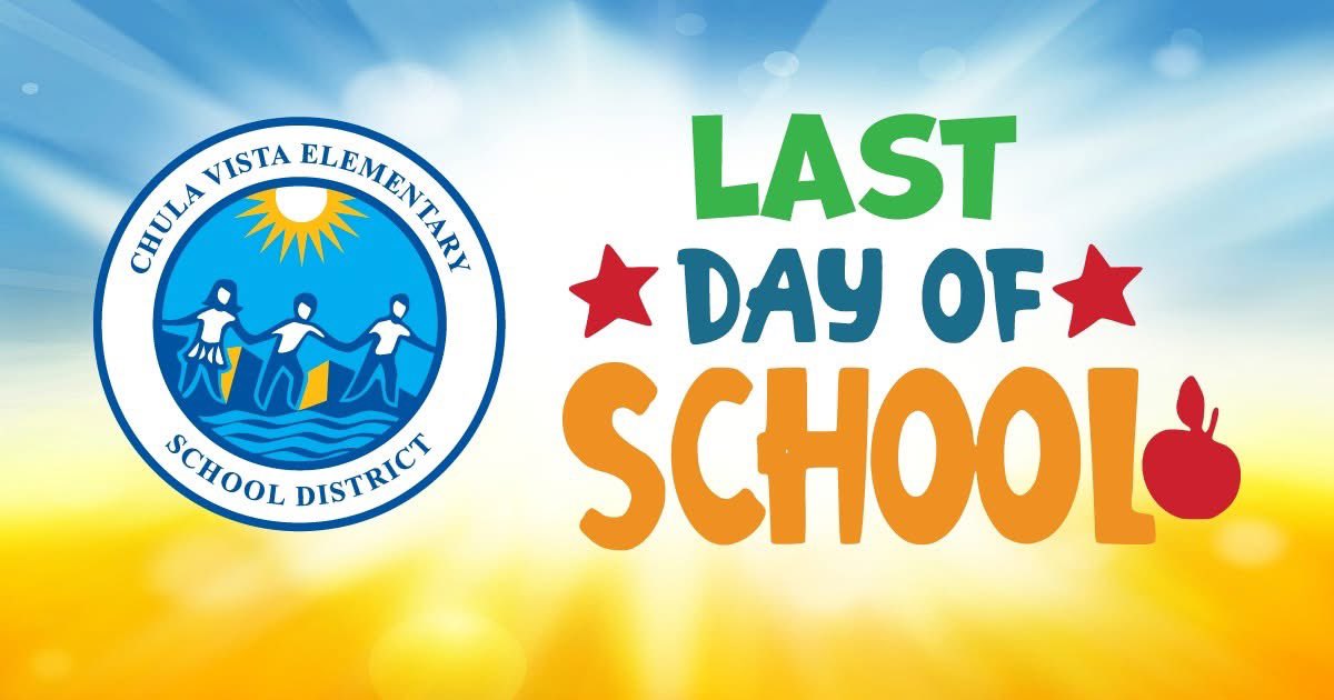 It's officially the last day of school! Enjoy your summer break #CVESD. ☀️