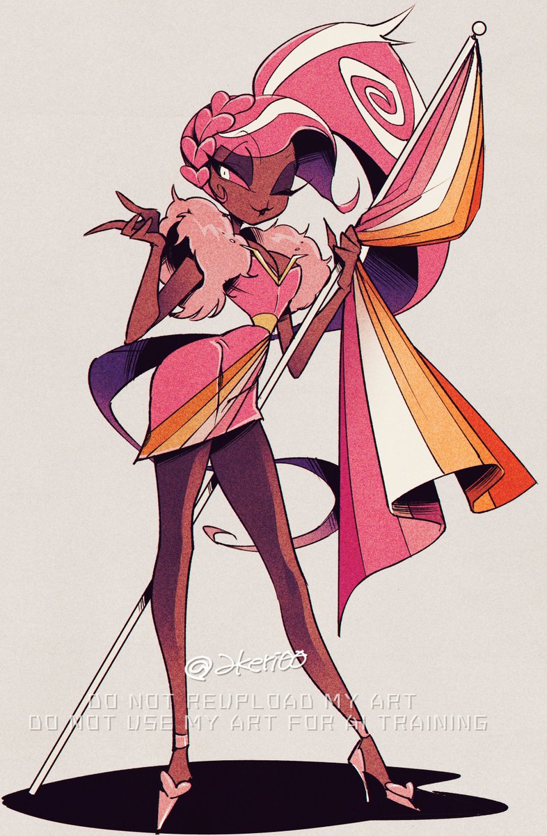 Happy Pride Month✨VEL📱💖
#HazbinHotelVelvette