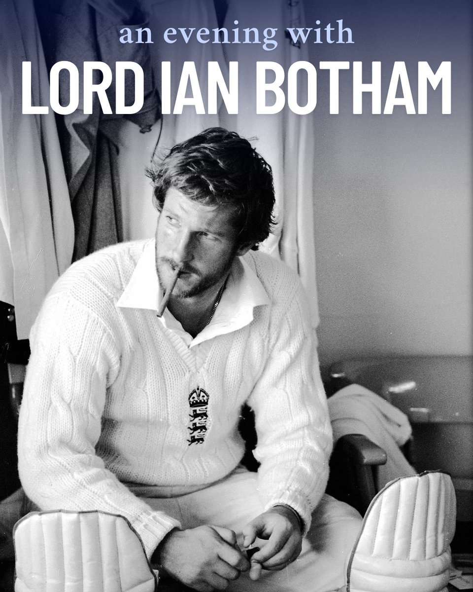 Victoria Theatre Hx (@victheatre) on Twitter photo 5,200 runs, 383 wickets, 14 centuries in a career spanning 15 years...
🗓️ Wed 25 Jun | From £34.25
Spend an evening with Lord Ian Botham as he discusses his amazing cricketing wins and everything in between!
🎟️ Book today at tinyurl.com/mrxrta9p
<a href="/BeefyBotham/">BeefyBotham</a>
#Cricket 5,200 runs, 383 wickets, 14 centuries in a career spanning 15 years...
🗓️ Wed 25 Jun | From £34.25
Spend an evening with Lord Ian Botham as he discusses his amazing cricketing wins and everything in between!
🎟️ Book today at tinyurl.com/mrxrta9p
<a href="/BeefyBotham/">BeefyBotham</a>
#Cricket