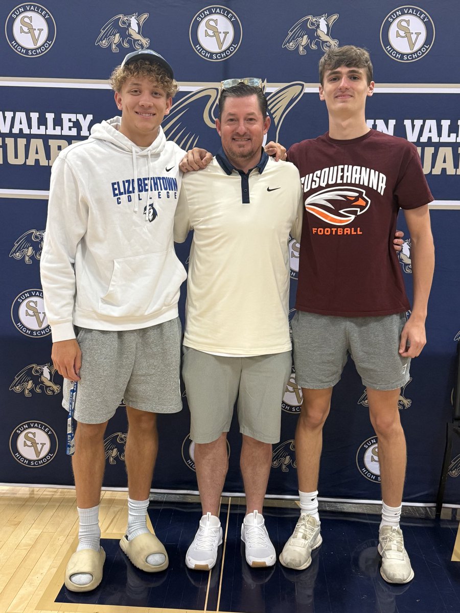 Sunvalleybbasketball (@svbbball17) on Twitter photo Signing Day for two great leaders and outstanding student athletes. will be missed by the entire basketball program. <a href="/KaidenR61011751/">Kaiden Robinson</a> on his way to Etown Hoops and <a href="/JoshYanonis/">Josh Yanonis</a> on his way to Susquehanna for Football #family #brotherhood #chesmontchamps <a href="/svvanguards/">Sun Valley Athletics</a> <a href="/PennDelco/">Penn-Delco SD</a> Signing Day for two great leaders and outstanding student athletes. will be missed by the entire basketball program. <a href="/KaidenR61011751/">Kaiden Robinson</a> on his way to Etown Hoops and <a href="/JoshYanonis/">Josh Yanonis</a> on his way to Susquehanna for Football #family #brotherhood #chesmontchamps <a href="/svvanguards/">Sun Valley Athletics</a> <a href="/PennDelco/">Penn-Delco SD</a>