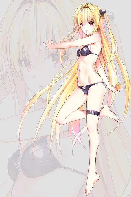 #原作の隣に自分の作品を貼る ヤミちゃん!