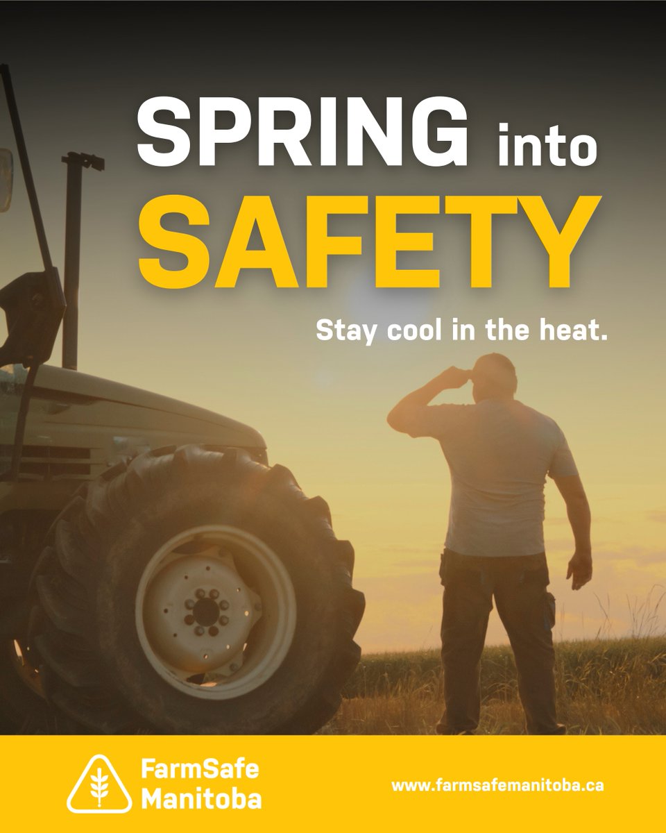 ☀️ Working in the heat? Don’t sweat the risks, prevent them. Make sure everyone knows the signs of heat stress and how to stay safe. Learn more: ow.ly/pySC50W4RIo

Stay cool, stay safe.