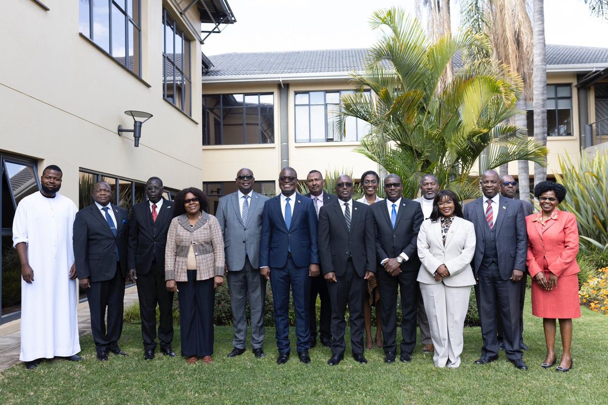 Excited about today’s <a href="/_ARIPO/">ARIPO</a> Ambassadors’ Engagement hosted at our headquarters in Harare.

I am sincerely grateful to Hon. Prof. Dr. Amon Murwira, Zimbabwe’s Minister of Foreign Affairs and International Trade 
<a href="/MoFA_ZW/">Ministry of Foreign Affairs and Int Trade</a>, for honouring us as Guest of Honour.

His insightful