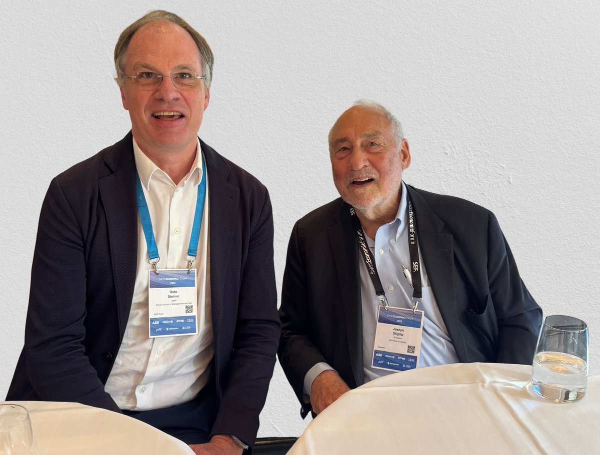 I had the privilege of exchange with Nobel Prize laureate Joseph Stiglitz on refining curricula at ZHAW SML to equip future leaders for evolving business landscape. Three key areas emerged:  Business ethics, managing cross-border risks, navigating challenges of innovation economy