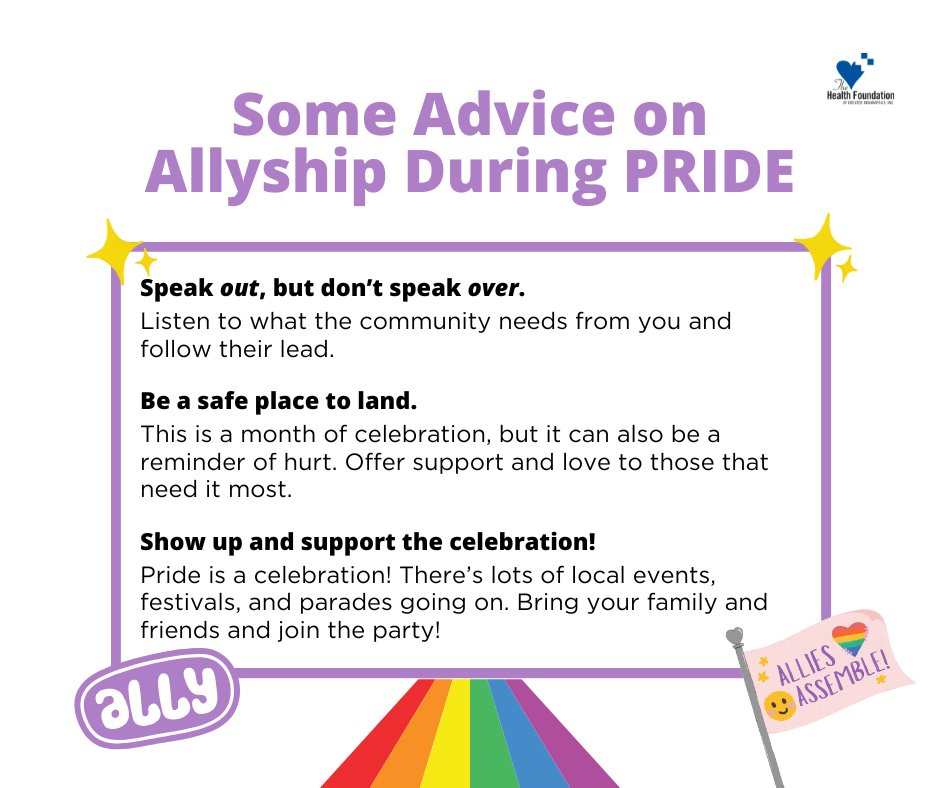 Allies! Here’s a few pieces of advice to guide you this Pride Month!

#ally #pride #pridemonth #lgbt #lgbtq