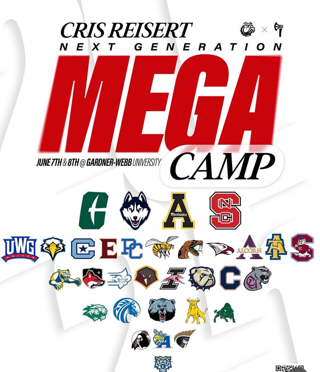 I will be at Gardner-Webb tomorrow 6/7 for <a href="/GWUFootball/">Gardner-Webb Football</a> camp. Exited to compete.

<a href="/RealdealTY/">TY Holder</a> <a href="/fbcoachcoop/">Tim Cooper</a> <a href="/GWUCoachPinnix/">Darius Pinnix Jr</a> <a href="/CoachWalkerEW/">Travis Walker</a>