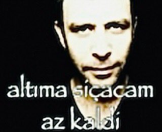 Kavurma yemekten
(yeter)