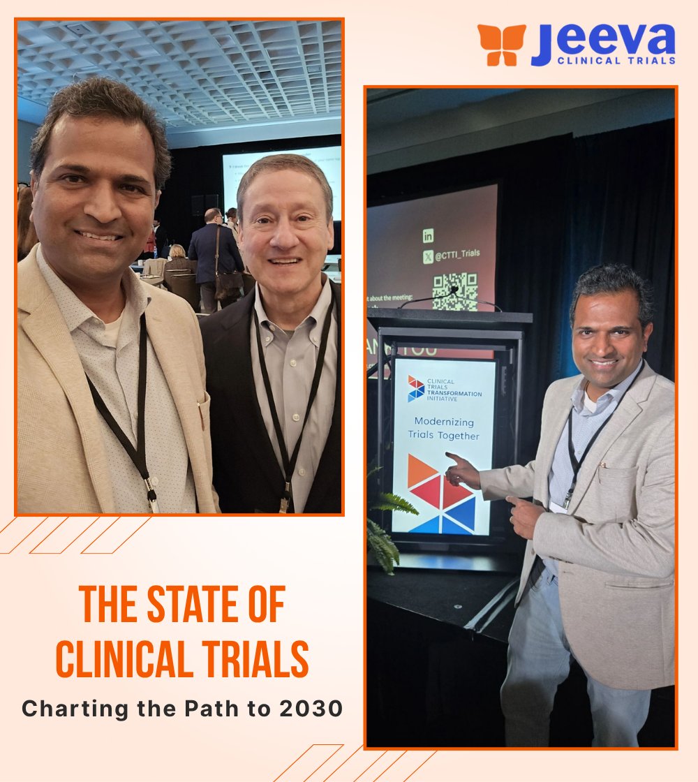 Inspired by “The State of Clinical Trials: Charting the Path to 2030” by CTTI! Our CEO Dr. Harsha Rajasimha joined leaders to explore AI’s role in patient-centric, compliant, high-quality research. #CTTI2025 #ClinicalTrials2030 #AIinHealthcare