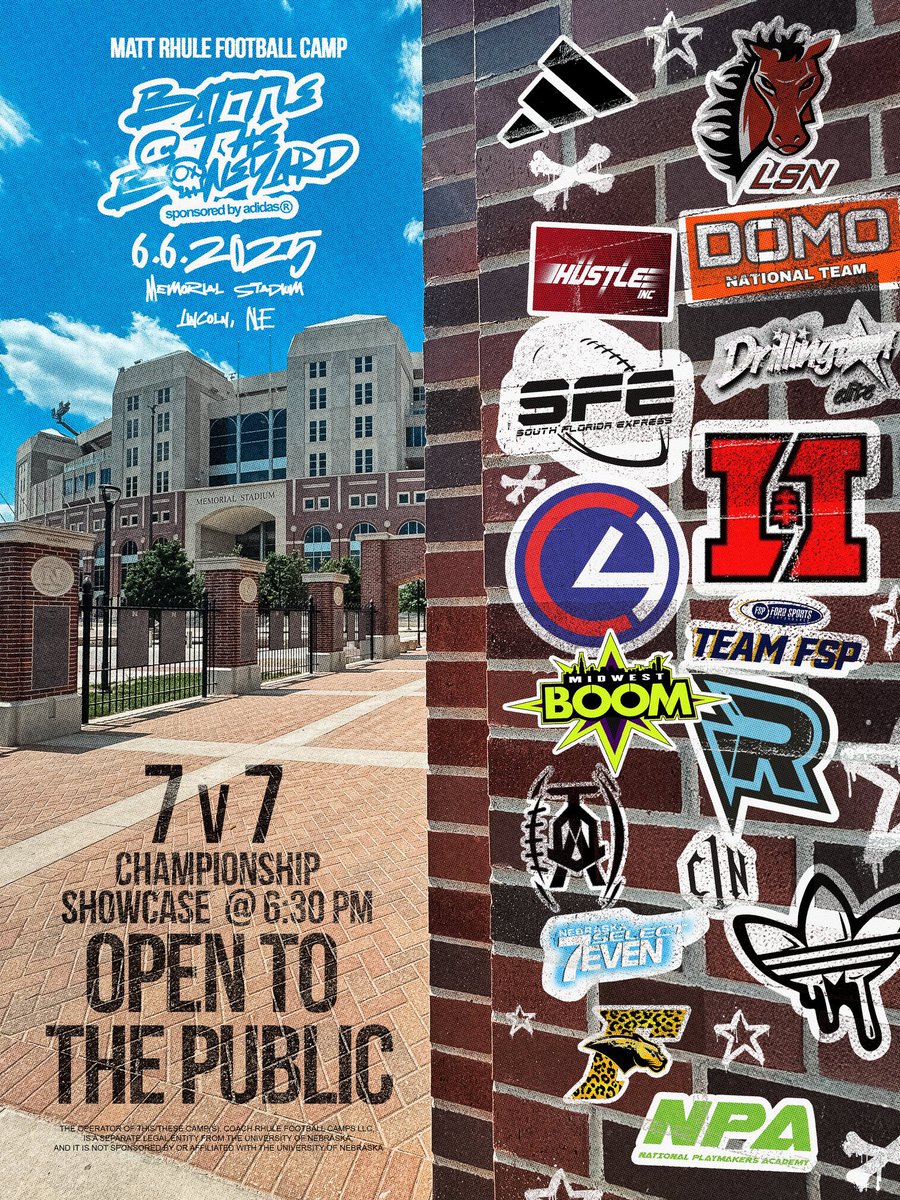 Austan Cristiaan (@austanqb) on Twitter photo Excited to be competing at Battle of the Boneyard w/ <a href="/raw7v7/">Raw Miami</a> <a href="/adidasfootball/">adidas Football</a> <a href="/HuskerFootball/">Nebraska Football</a> <a href="/_CoachGThomas/">Coach Thomas</a> <a href="/CoachMattRhule/">Matt Rhule</a> <a href="/HuskerFBRecruit/">Nebraska Football Recruiting</a> <a href="/Husker247BC/">Brian Christopherson</a> <a href="/TomLoy247/">Tom Loy</a> <a href="/Andrew_Ivins/">Andrew Ivins</a> <a href="/ChadSimmons_/">ChadSimmons</a> <a href="/JohnGarcia_Jr/">John Garcia, Jr.</a> Excited to be competing at Battle of the Boneyard w/ <a href="/raw7v7/">Raw Miami</a> <a href="/adidasfootball/">adidas Football</a> <a href="/HuskerFootball/">Nebraska Football</a> <a href="/_CoachGThomas/">Coach Thomas</a> <a href="/CoachMattRhule/">Matt Rhule</a> <a href="/HuskerFBRecruit/">Nebraska Football Recruiting</a> <a href="/Husker247BC/">Brian Christopherson</a> <a href="/TomLoy247/">Tom Loy</a> <a href="/Andrew_Ivins/">Andrew Ivins</a> <a href="/ChadSimmons_/">ChadSimmons</a> <a href="/JohnGarcia_Jr/">John Garcia, Jr.</a>