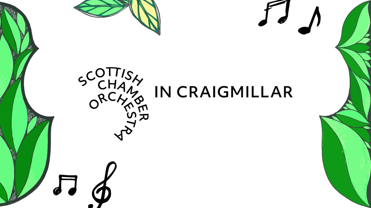Scottish Chamber Orchestra (@scomusic) on Twitter photo ✨ JOIN IN ✨
Come along tomorrow after the Craigmillar festival parade for a sing-along session, 12-1pm at the Castlebrae Campus! ✨ JOIN IN ✨
Come along tomorrow after the Craigmillar festival parade for a sing-along session, 12-1pm at the Castlebrae Campus!