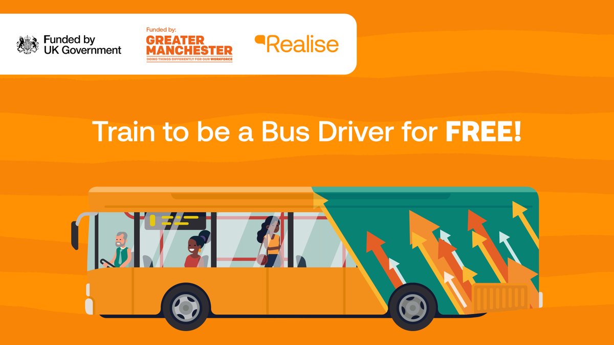 Want to get behind the wheel of a new career?
If you’re aged 19 or over, are unemployed and live in Greater Manchester, you can train as a Bus Driver for FREE!

Next course starts 11th June in Manchester City Centre.

Interested?
Call Paul on 07400166008 or Ian on 07940446085