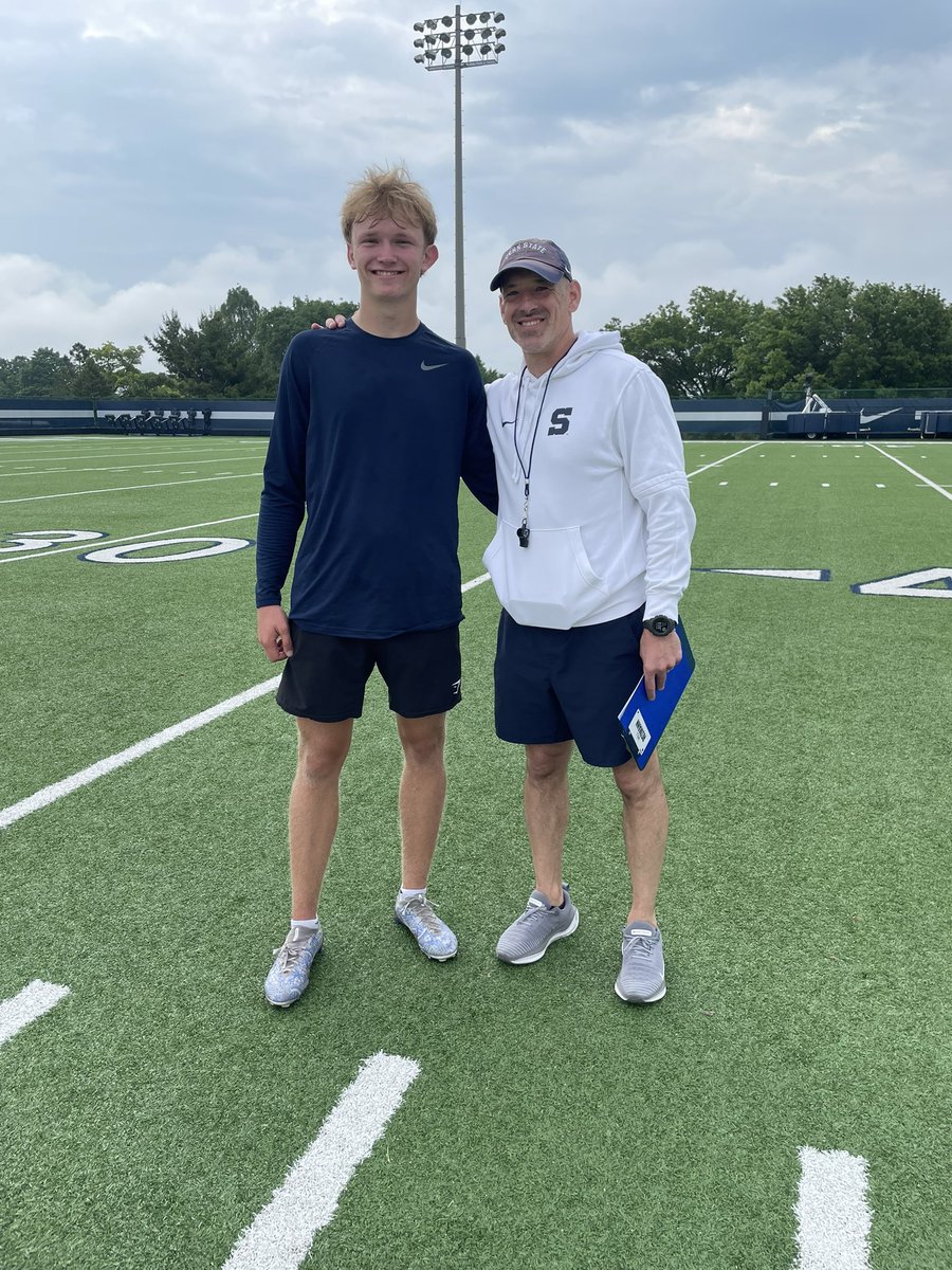 Had a great workout today at Penn State. Charted 9/10 on FG back to 56 and hit solid kickoffs. Huge thanks to <a href="/CoachLustig/">Justin Lustig</a> &amp; <a href="/coachjfranklin/">James Franklin</a> for having me out. Thanks for the great hospitality. #WeAre 

<a href="/RyanBarker111/">Ryan Barker</a> <a href="/EddieMish22/">Coach Eddie Mish</a> <a href="/LanceFrazier15/">Lance Frazier</a>