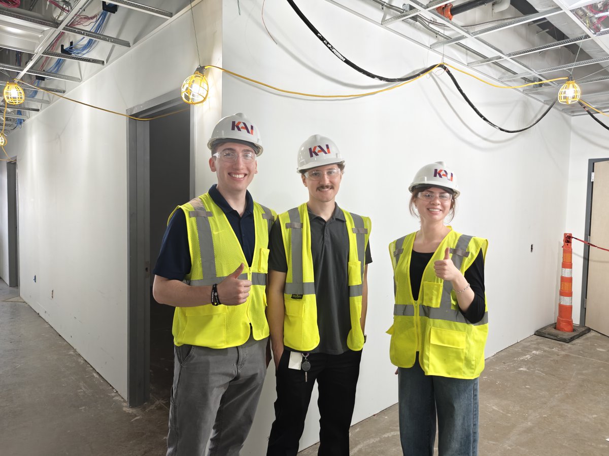 KAIenterprises's tweet image. Site walks and steel toes!
Our amazing DFW summer interns hit the ground running (safely, of course!) with a site walk at the Dallas County Emergency Operations Center.
#TransformingCommunities