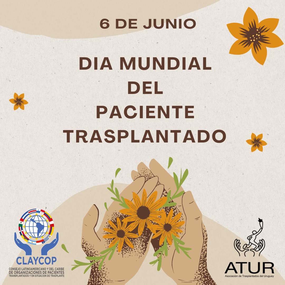 📺✨ Hoy en <a href="/TelenocheUy/">Telenoche</a> 
- Informe Especial ✨📺

🗓️ En el marco del Día Mundial del Paciente Trasplantado,
te invitamos a prenderte al informativo central de Canal 4,
donde se emitirá un informe especial con la participación de compañeros de ATUR y autoridades del INDT.