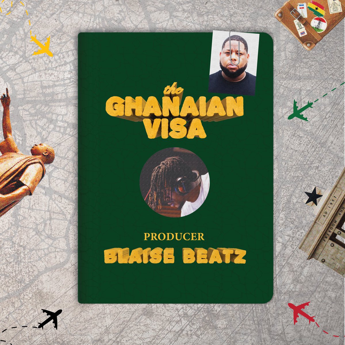 Big love to the producers that worked on my album! #GhanaianVisa including <a href="/KuamiEugene/">Kuami Eugene</a> <a href="/HylanderBeatz/">⭐️Hylander ⭐️</a> <a href="/FlamesOnTheBeat/">FlamesBeatz</a> <a href="/IamBlaisebeatz/">OBAH !!</a>.  I’m now in promo mode since my socials were hacked when this piece dropped . Thanks to all my #Champions ! We back now , Stream.